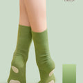 Unisex Kids & Adults Crew Length Non Slip Grip Dance Socks Girls Breathable Socks for Ballet Modern Yoga Dance Training