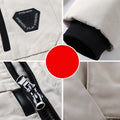 Winter Down Jacket Men Down Cotton Parkas Coat Mid-length Large Fur Collar Male Thicken Coat Snow Overcoat -30 Degree Parkas