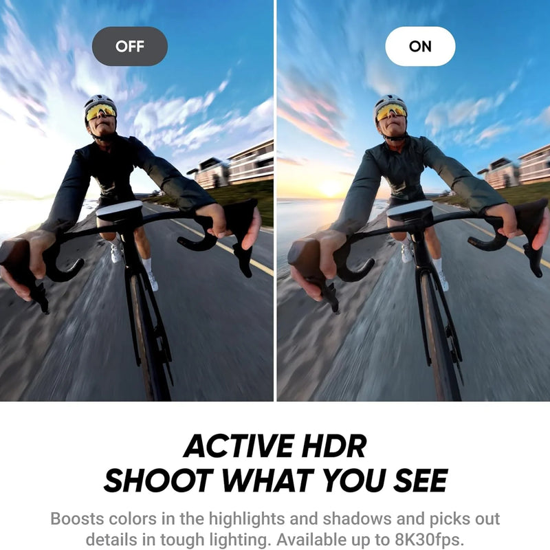 Insta360 X4 Air 5.7K 360° Action Camera FlowState Stabilization Waterproof Vlog Sports Cam for Travel Cycling