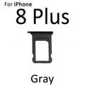 Sim Card Tray For iPhone 7 8 Plus Sim Holder Slot Replacement Parts