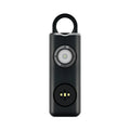 130dB Rechargeable Personal Alarm Keychain, LED Flash Emergency Security Alarm Portable Self-Defense Device for Women Student