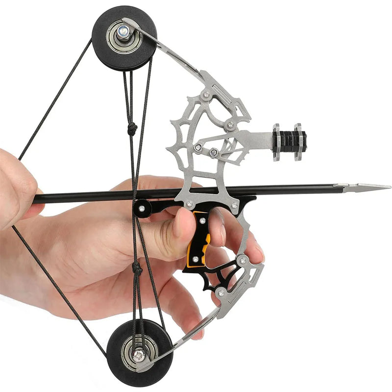 Mini Compound Bow Archery with 12 Arrows and Target | SAMAG
