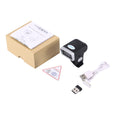 QR Code 1D/2D Ring Scanner Wearable Scanner Finger Barcode Reader Bluetooth Barcode Scanner Portable Bar code Scanner PDF Code