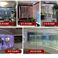 Water curtain wall, running water screen partition company, family entrance acrylic calligraphy and painting flat wine cabinet