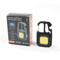 1-5PCS Mini 1500LM LED Flashlight Work Light Portable Pocket Flashlight Keychains Torch USB Rechargeable For Outdoor Camping