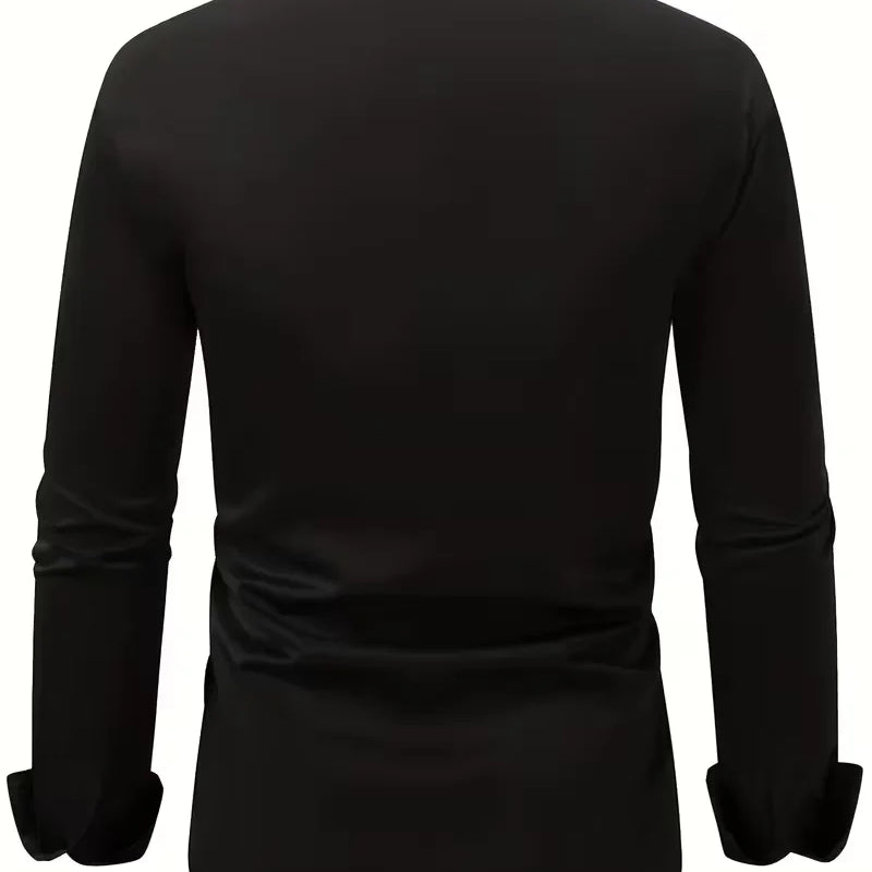 Summer New Men's Long-Sleeve Shirt Business Formal Wear | SAMAG