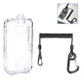 Baofeng 5R Mini Walkie Talkie Transparent Protective Cover Clear TPU Soft Case Pouch Ham Radio Bag For Camping Hunting
