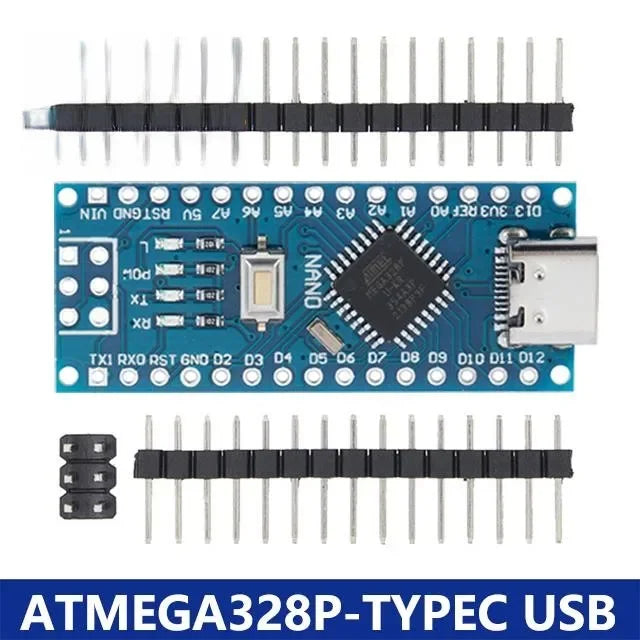 Mini / Type-C / Micro USB Nano 3.0 With the bootloader compatible Nano controller for arduino CH340 USB driver 16Mhz ATMEGA328P