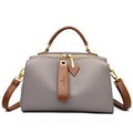 2026 New Large Capacity Boston Pillow Bag Women's Crossbody Soft Leather Handbag Commute Texture Single Shoulder Bag