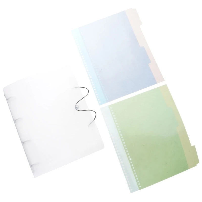 4 Rings Binder 12.59x9.76Inch Hold up 220Sheets Water Resistant for Student Teacher Office Workers Presentation Folder
