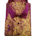Men's Fashionable Casual Business Shirt with Iridescence | SAMAG