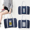 Boston Bag Travel Bag Unisex Foldable Bag Organizers Large Capacity  Portable Phrase Printed Luggage Bags Travel Accessories