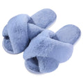 Shevalues Fashion Fluffy Home Slippers For Women Winter Indoor Open Toe Furry Cotton Shoes New Casual Furry Cozy Soft Slippers