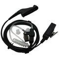 New Police Air Tube Earpiece Microphone PTT Headset For Motorola Two Way Radio Walkie Talkie DP4400 DP4401 DP4600 DP4800 DP4801