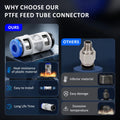 PTFE Tube 3D printer 2.5mm 4mm For Bamboo lab - Visuel 6 | SAMAG