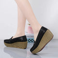Thick Soled Women's Shoes Fashionable Sequin 2024 summer New Trend Anti Slip Comfortable Shoes Outdoor Casual Shoes Heels