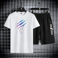Trendy Suits for Men Summer Shorts Set Gym Outfit Student | SAMAG