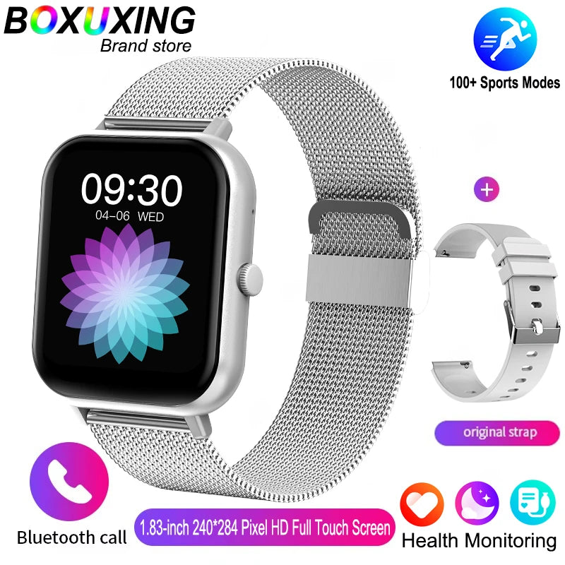 Watch 5 Upgraded Sports Smart Watch 2026 New Men Woman GPS Track HD Bluetooth Call Heart Rate IP68 Waterproof Fitness Smartwatch
