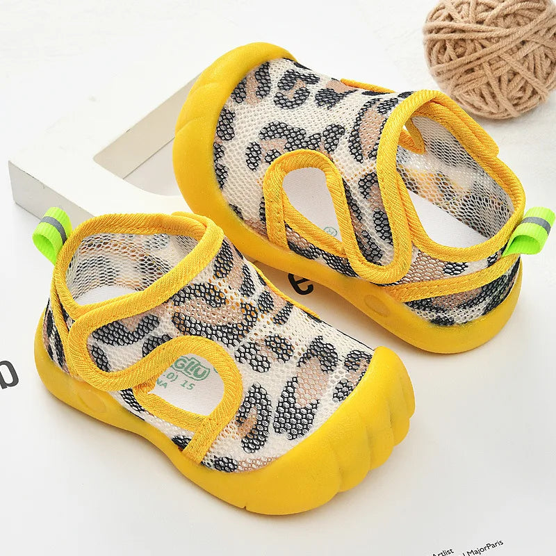 Brand Baby Sandals Summer New 0-3y Baby Walking Shoe Light Gril Sandals Anti Slip Soft Sole Boy Shoe Popular Wholesale Kid Shoes