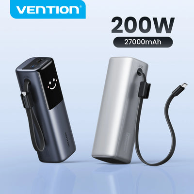 Vention 27000mAh Power Bank 200W PD Fast Charger | SAMAG