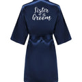 Satin Silk Robes Plus Size Wedding Bathrobe Bride | SAMAG