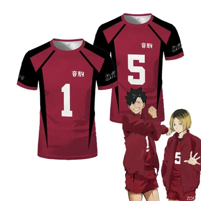 Anime Jersey Uniform T - shirt Role - playing Costume | SAMAG