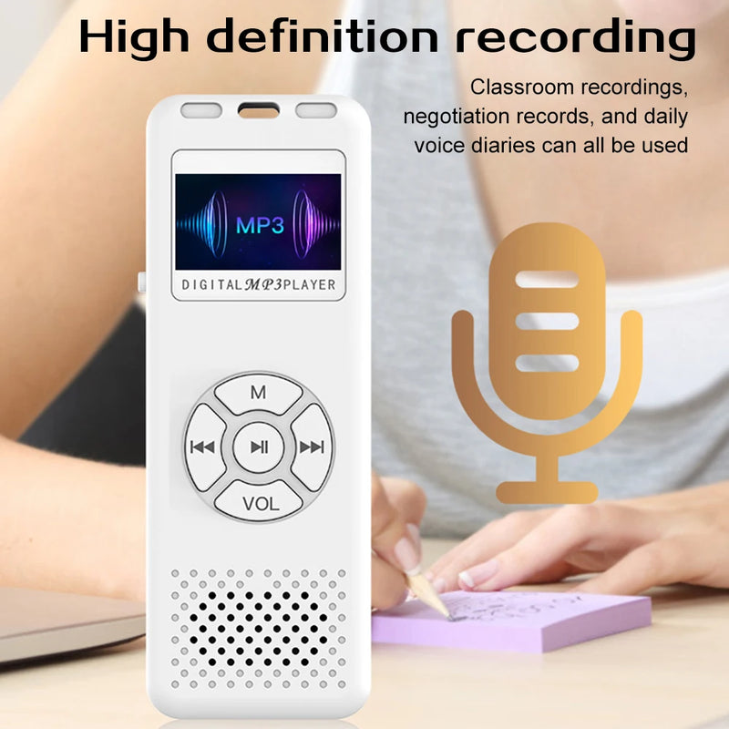 Mini MP3 Player Portable HiFi Music Player Built-in Speaker Walkmen with E-Books Recording FM Radio 2025 New Reproductor MP3