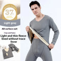 Men Double-Sided Non-marking Heating Thermal Underwear Set of Large Size Autumn Clothes and Trousers Men's Padded Composite Bott