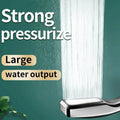 Bathroom Accessories Shower Head High Pressure Large Water Output Universal Adaptation Pressurized Hand Shower Nozzle Water