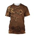 Tentacle Organism Pattern T - Shirt For Men Retro Ocean - View 13 | SAMAG