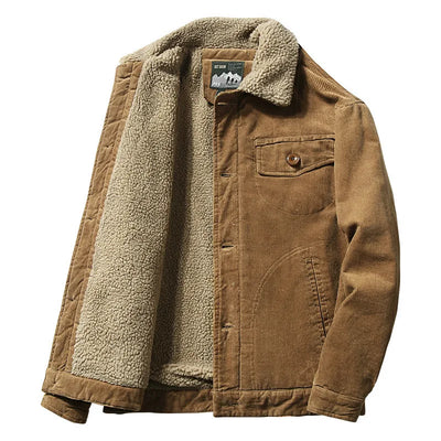 Winter Classic Corduroy Men's Cotton-Padded Clothes | SAMAG