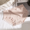 Charming lightweight lace underwear featuring a bowknot for women ideal for home relaxation and casual outings