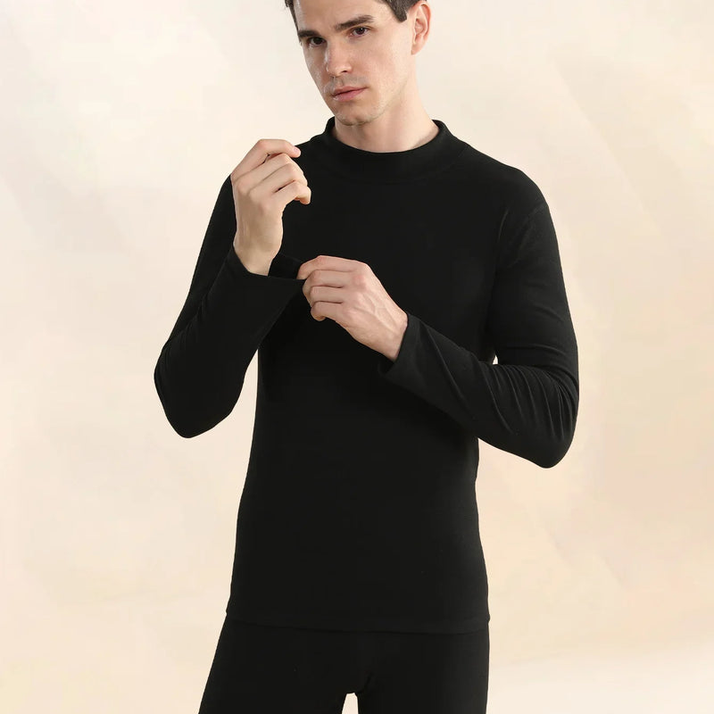 2025 new men's thick velvet inner layer, double warmth, soft and breathable, home wear
