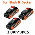 For Black & Decker LB20 LBX20 Battery Pack 3/4/6/8Ah BL2018 Long Runtime Lithium Replacement Battery