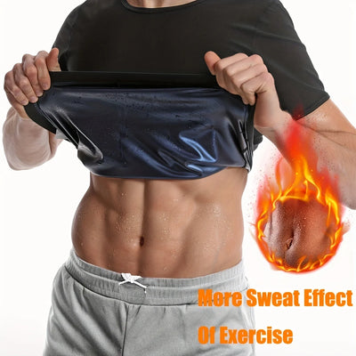 Men's Sauna Suit Shirt - Heat Trapping Sweat Compression | SAMAG