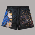 Summer New Style Men's Shorts with 3D Letter Pattern | SAMAG