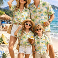 New Mother Kids Family Wear Beach Hawaiian Shirt Tropical - View 9 | SAMAG