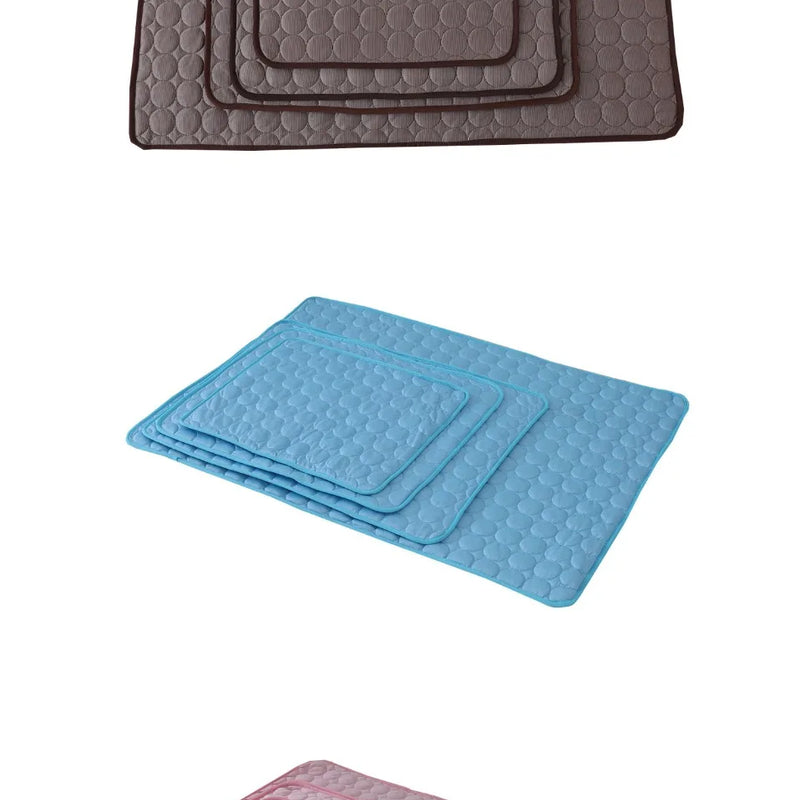 Dog Cooling Mat Summer Pet Cold Bed Extra Large For Small Big Dogs Pet Accessories Cat Durable Blanket Sofa Cat Ice Pad Blanket