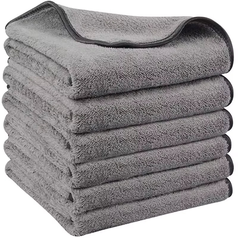 100x40cm Microfiber Car Wash Towel Fast Drying Auto Cleaning Extra Soft Cloth High Water Absorption For Car Wash Accessorie