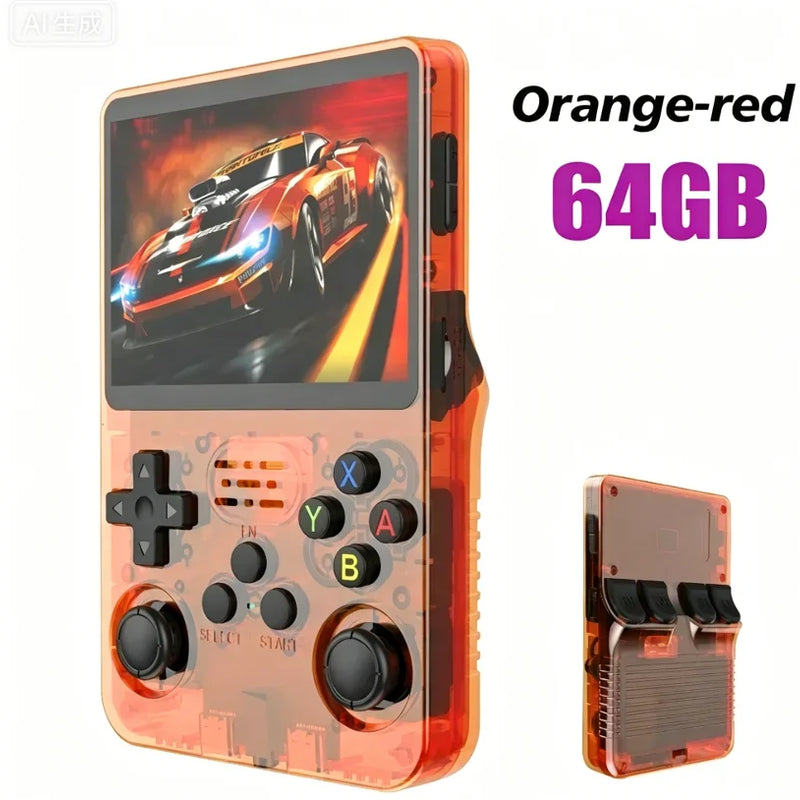 Portable Handheld Game Console 3.5 Inch IPS HD Screen Long Battery Life Type-C Charging Pocket Video Game Arcade Player