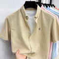 Short Sleeved Shirt Men's Summer New Item Pure Cotton | SAMAG