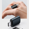 Baseus USB 3.1 OTG Adapter USB Type C to USB Female Converter For Macbook Pro Air Samsung S22 Xiaomi USB-C USBC OTG Connector