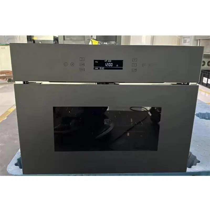 40L built-in combination microwave oven touch control handless frosted glass microwave oven