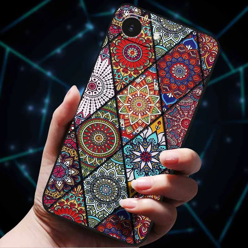3D Flowers Emboss Fundas For iphone 16E Case iphone16 E Soft Silicone Phone Cases for iphone16 16 Back Cover Coque iphone16e Bag
