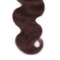Dark Brown Bundles Color #4 Body Wave Human Hair Bundles Chocolate Brown Double Weft Brazilian Human Hair Sew-In Weave Extension