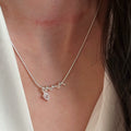 VENTFILLE 925 Sterling Silver Bead Geometry Necklace | SAMAG