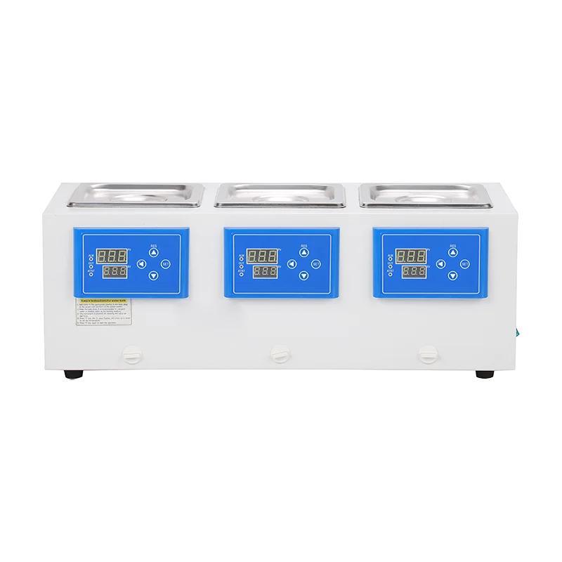 Water Bath Capacity Laboratory Thermostatic Heat Stainless Steel 3L 6L 12L 24L Constant Temperature Water Bath