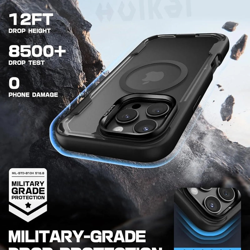 Case For iPhone 17 Pro Max 16 Pro 15 Pro Max 14 13 12 Magsafe Magnetic Camera Protective Full Body Shockproof Protective Covers