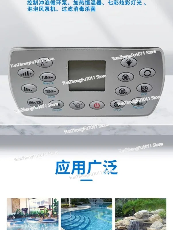KL8-3H Spa Keypad , Hot Tub Controller Panel