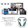 Wireless Bluetooth Earphones Neckband Headphones Gaming Stereo Sports Headset Halter Waterproof Magnetic Earbud with LED Display
